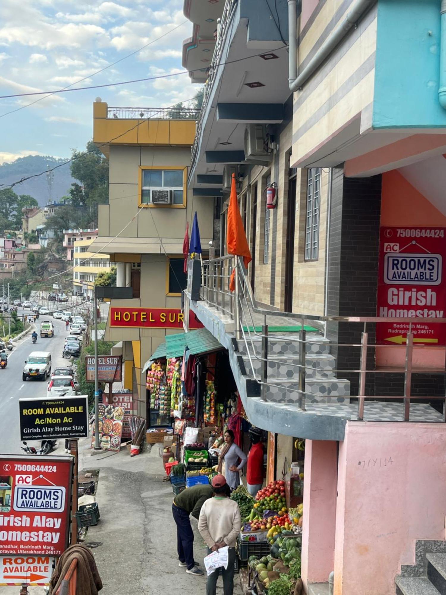 Girish Alay Home Stay Rudraprayāg Εξωτερικό φωτογραφία